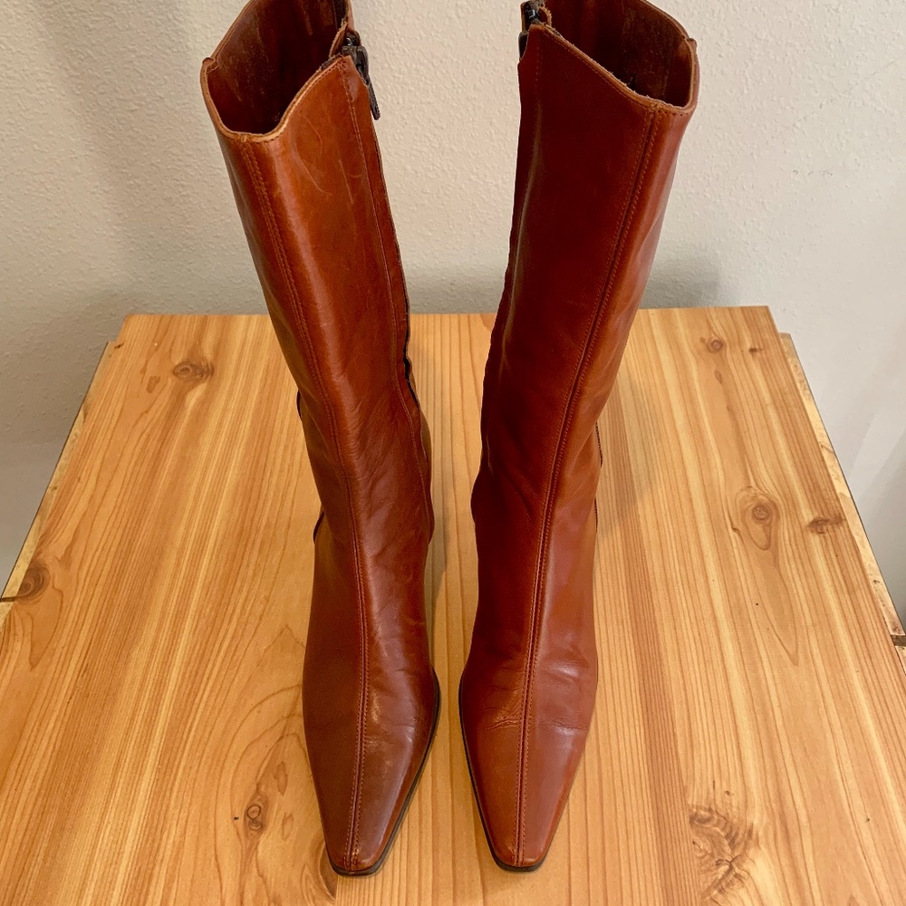 Women's 7AA Amalfi Calf Boot Buckle Detail